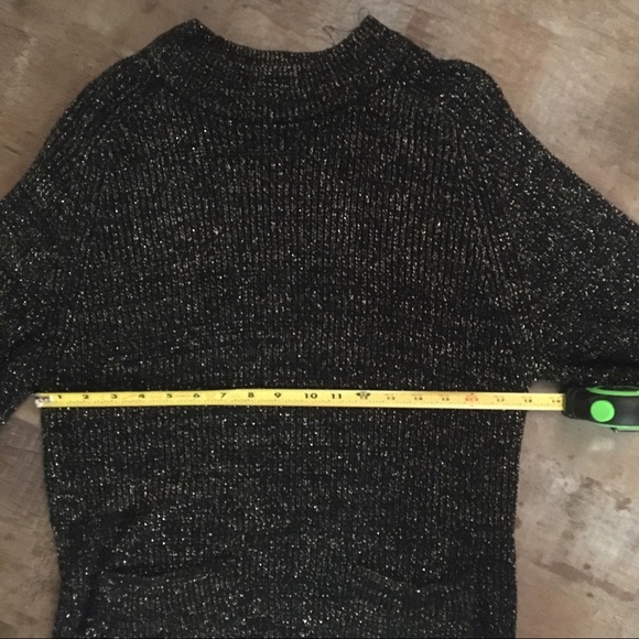 Vintage Stefano black and gold metallic sweater - Picture 7 of 8